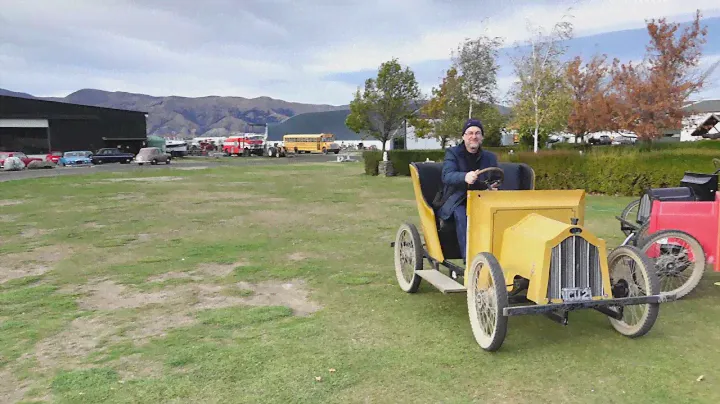 Linda & PD on Adult Pedal Cars