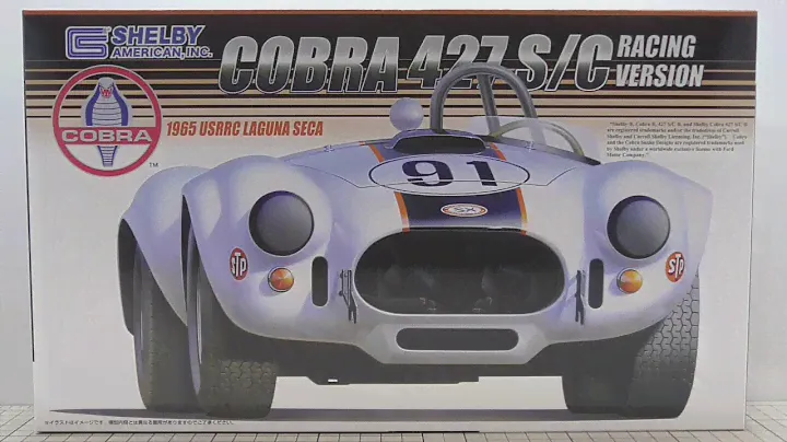 FUJIMI 1/24 SHELBY COBRA 427 S/C RACING VERSION Kit Review