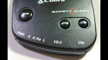 Detector De Radar Cobra Safety Alert