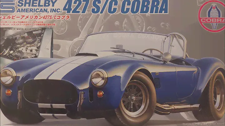 Fujimi 1/24 Shelby 427 S/C Cobra makett Part-1