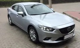 Дефлекторы Cobra Tuning для окон (c хром. молдингом) Mazda 6 III седан 2012-2024. Артикул M22412CR