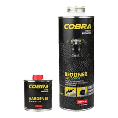 NOVOL COBRA TRUCK BEDLINER Колеруемое защитное покрытие повышенной прочности (комплект), уп.0,6л+0,2л-0