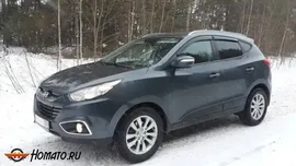 Дефлекторы окон Hyundai IХ35 2010-2015 | Cobra