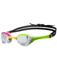 Очки Arena Cobra Ultra Mirror Silver/Green/Pink, 1E032 569